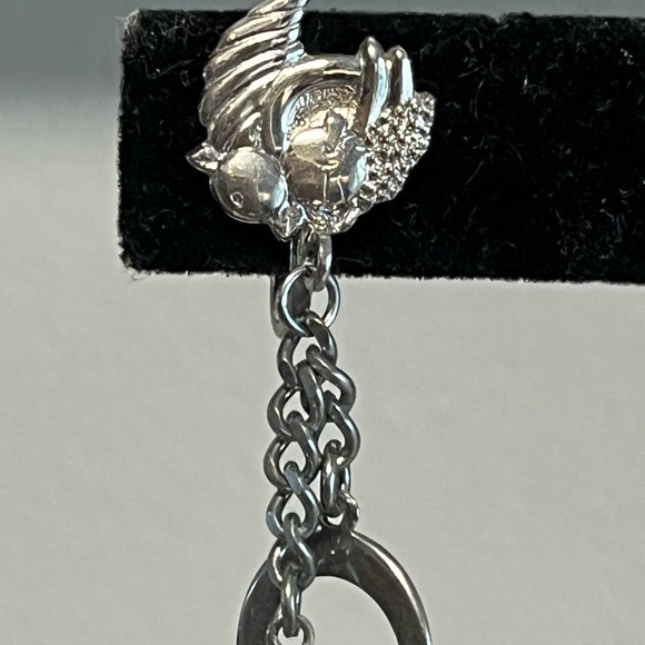 Signed alice silver earrings - Picture 3 of 6